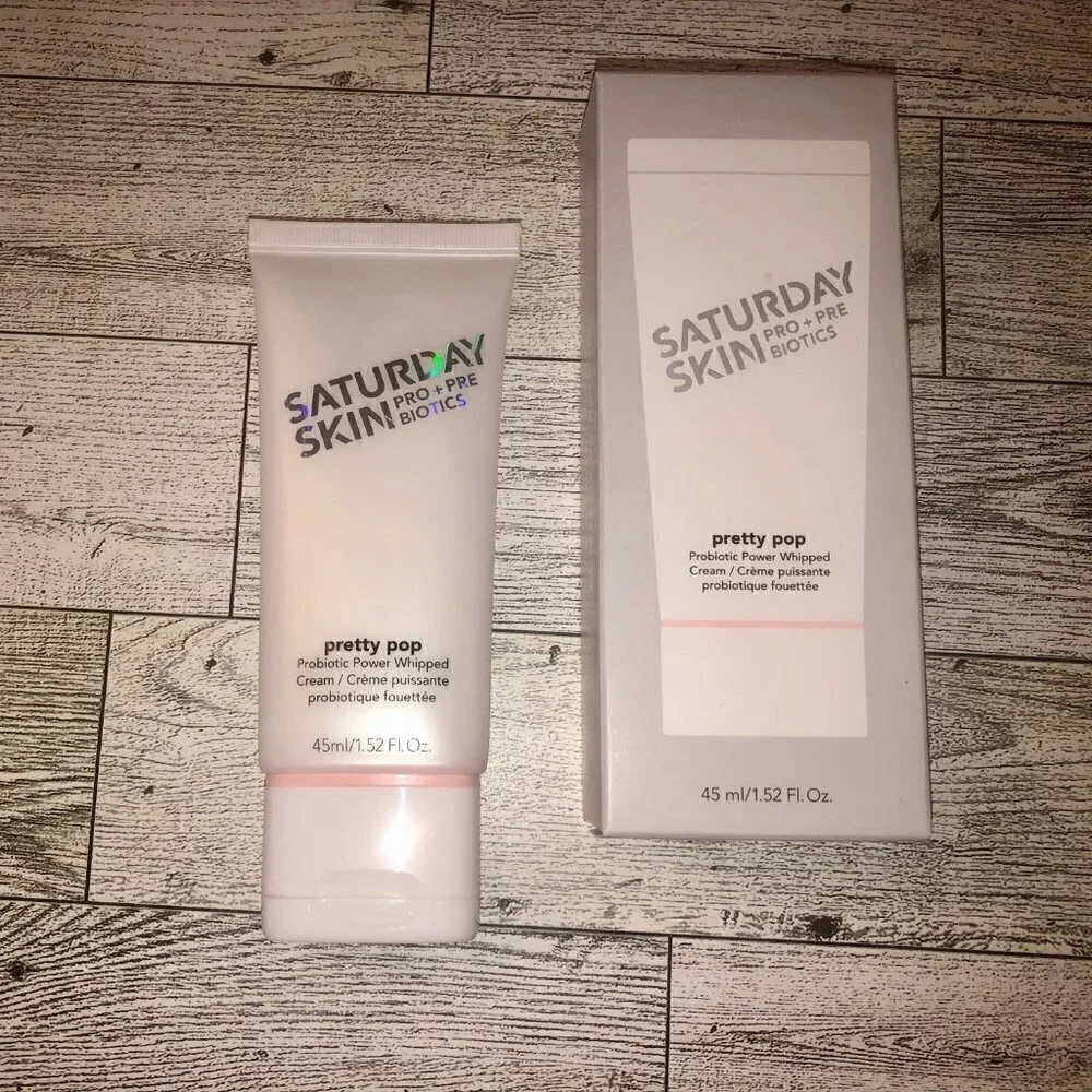 BRAND NEW IN BOX Saturday Skin Pretty Pop‎ Probiotic Power Whipped Cream